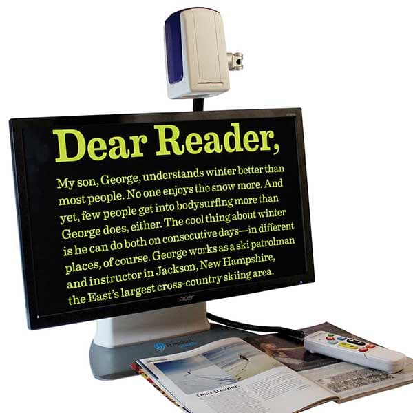 Компактный автономный увеличитель Onyx Deskset HD